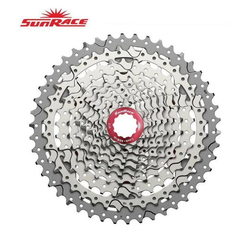 SunRace CSMX3 CSMS3 10 Скорость 11 46T кассеты Bike свободного хода Звездочка кассета для