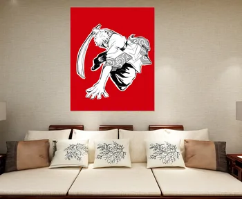 

[Self-Adhesive] 3D GINTAMA 101 Japan Anime Wall Stickers Mural Decal Wall Murals AJ WALLPAPER Belly