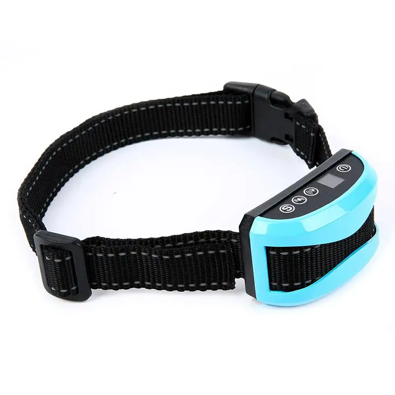 

Pet Dog Waterproof Rechargeable Anti Barking Stop Barking Dog Training Collar Adjustable 7 Levels Sensitivity Vibration Collars