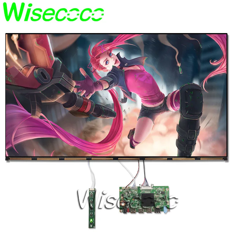 Wisecoco 23 8 дюймов 4k ЖК-экран 3860x2160 uhd hdmi контроллер платы dp edp 30 контактов для