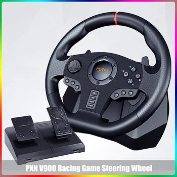 

PXN V900 Gaming Steering Wheel 900° Degree Gamepad Controller Racing Video Game Vibration For PC/PS3/4/Xbox-One/Xbox 360/N-Switc