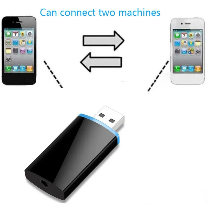 Портативный USB Bluetooth приемник 3,5 мм AUX аудио порт беспроводной ключ адаптер для автомобиля ПК ноутбук высокого качества