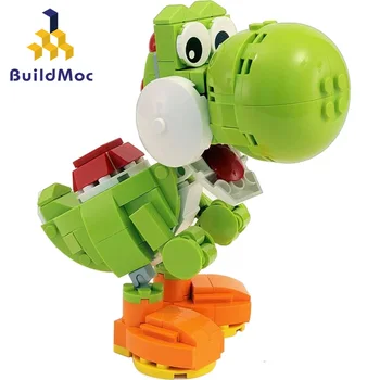 

9020 Mini Dinosaur Blocks Big Model Size Mario Blocks Anime DIY Micro Building Block Toys Auction Model Toy Kids Gifts