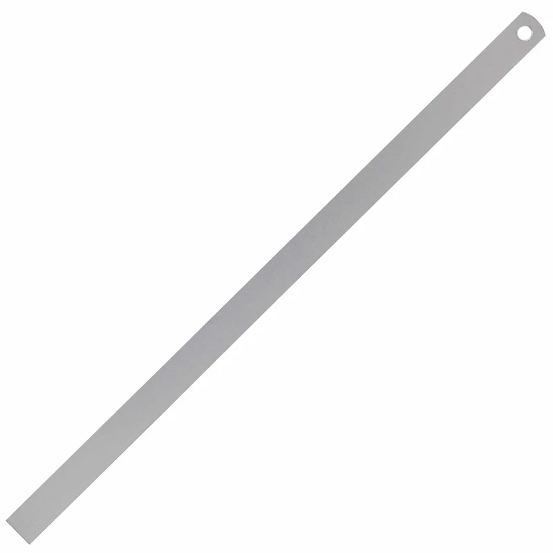 신와 펭귄 30cm 좁은 자, 유연한 스테인리스 스틸 자, 하드 크롬 마감, 13250 곡면 길이 측정, 1개