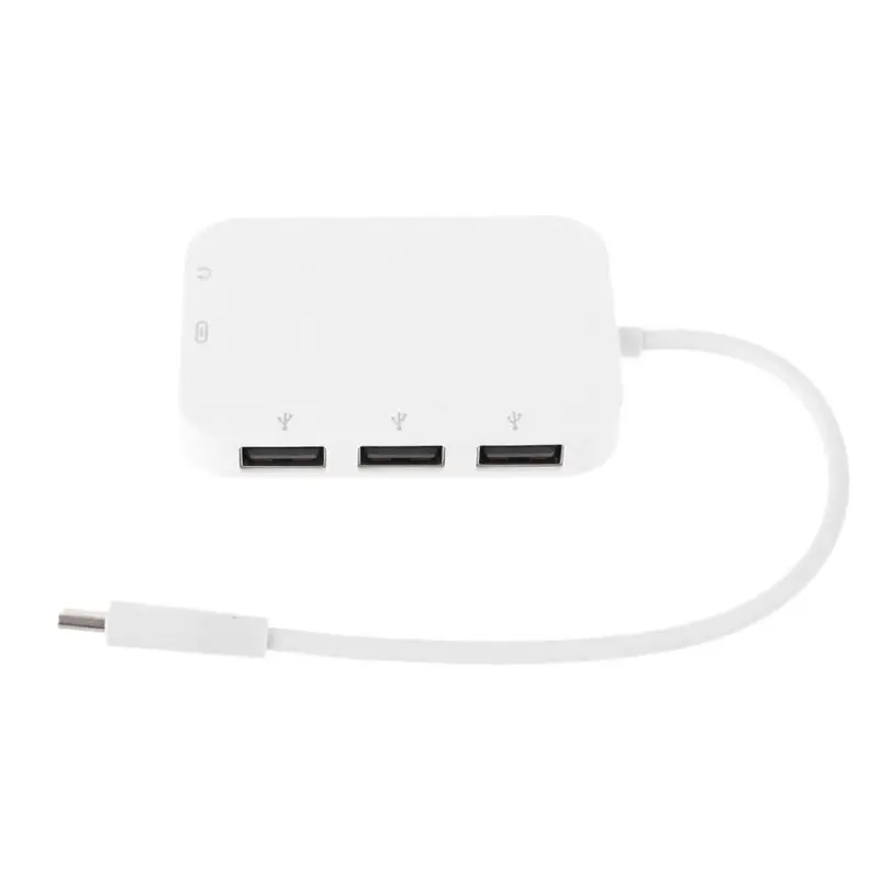 Type C до 3x USB 2,0 концентратор адаптер USB C PD зарядка 3,5 мм аудио разъем для ноутбука