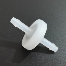 

1/8" 3.3mm PVDF one way valve for ozone/non-return valve for ozone generator/PVDF plastic check valve for air water oil
