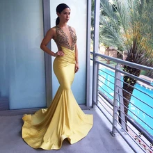Best Offers Mermaid Evening Gown Long 2020 V Neck Sequins Beaded Backless Evening Dress Long Arabic Formal Dress vestido festa longo Best Offers Mermaid Evening Gown Long 2020 V Neck Sequins Beaded Backless Evening Dress Long Arabic Formal Dress vestido festa longo