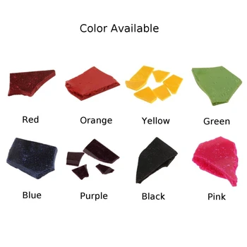 

10g/bag Candle Dye Chips MultiColor Flakes Candle Wax Dye For Paraffin Or Soy Wax Craft DIY Dye Paints Candle Making Supplies