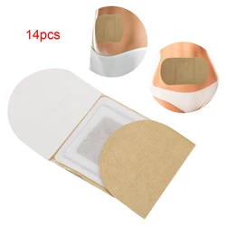 2 x 7Pcs Wormwood Patches Hot Compress Stickers Self-Heating Patches Ovaries Warm Palace Plaster Pain Relief Patch Health Care