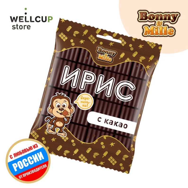 Iris тираженный "Bonny Mille's cocoa 100 C. afbeelding