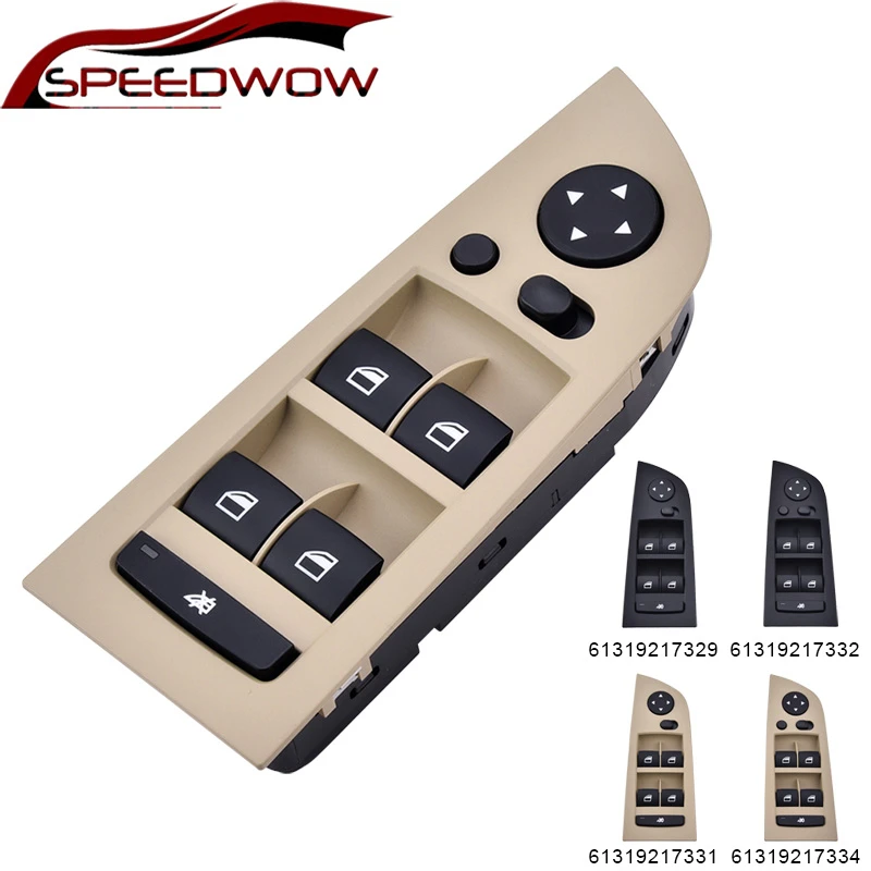 SPEEDWOW Master кнопка управления окном для BMW E90 325i 328i 330i 61319217334 61319217331 61319217332 61319217329 |