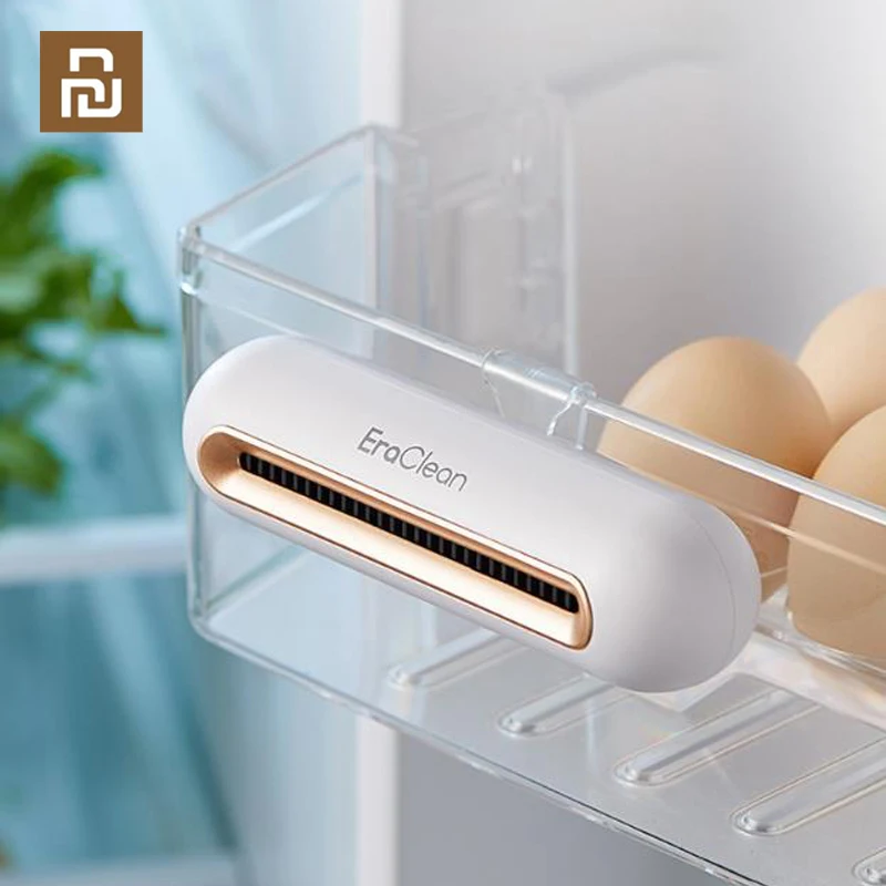 Xiaomi EraClean Esterilizador desodorizante para frigorífico, purificador de ozono para el hogar y la cocina, mantiene el ambiente fresco, recargable, desodorante|Control remoto inteligente| - AliExpress