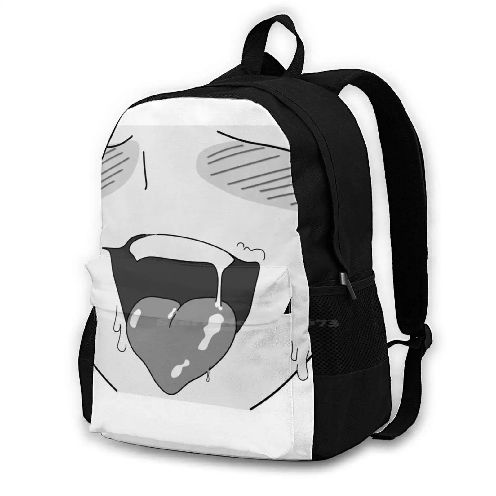

Новое поступление, ранец с лицом, школьные сумки, рюкзак, аниме Hentai Girl Face, забавный оригинальный аниме Girl Hentai Girl, японский