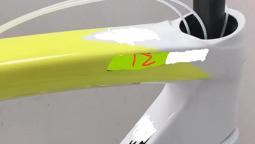 

2019 newest style 12 style road bike carbon frame yellow black road bike frame v breaks+seatpost+handlebar free shipping