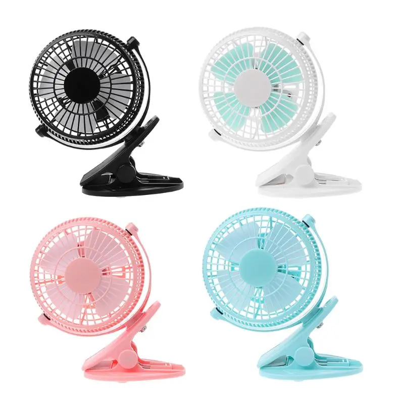 LILENG портативный мини USB зажим Ventilatore для домашнего офиса ABS Elettrico Del Ventilatore настольный компьютер домашний офис