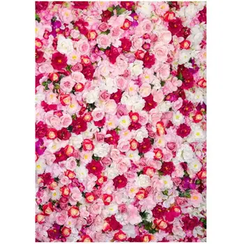 

3x5FT Vinyl Rose Flowers Photography Backdrop Photo Studio Wedding Background