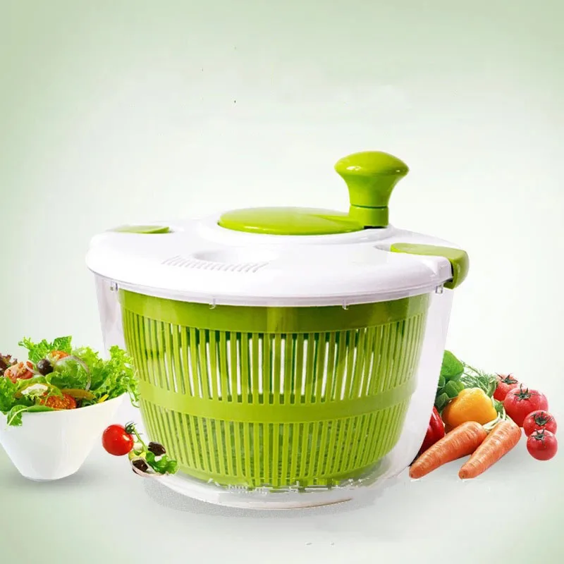 Высокое качество практичный салат Спиннер большая сушилка Bpa бесплатно Oxo ручки и Хорошие овощи новые миски зеленый