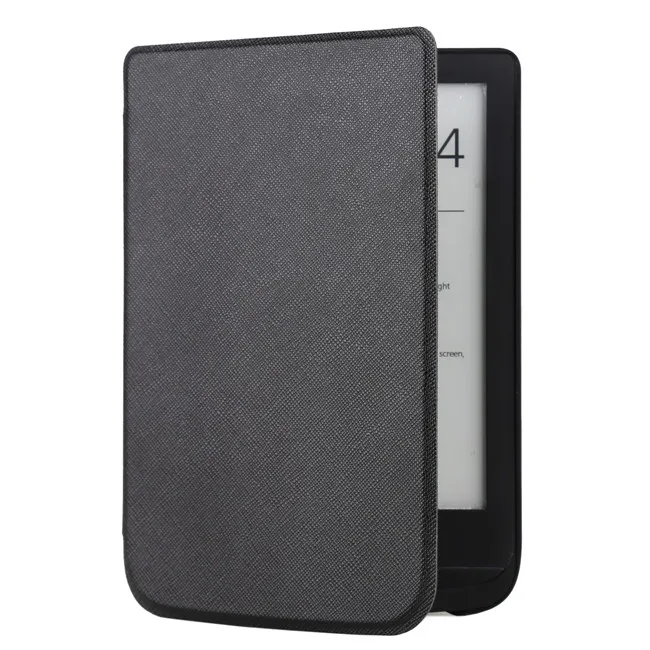 black GLIGLE 100 шт./лот тонкий защитный чехол для Pocketbook 627 616 632 чехол для электронной книги Pocketbook Touch Lux 4/Basic Lux 2 - Цвет: black