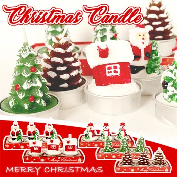

Hot Sale Christmas Candle Romantic Candlelight Dinner Atmosphere Decoration Sep 16th