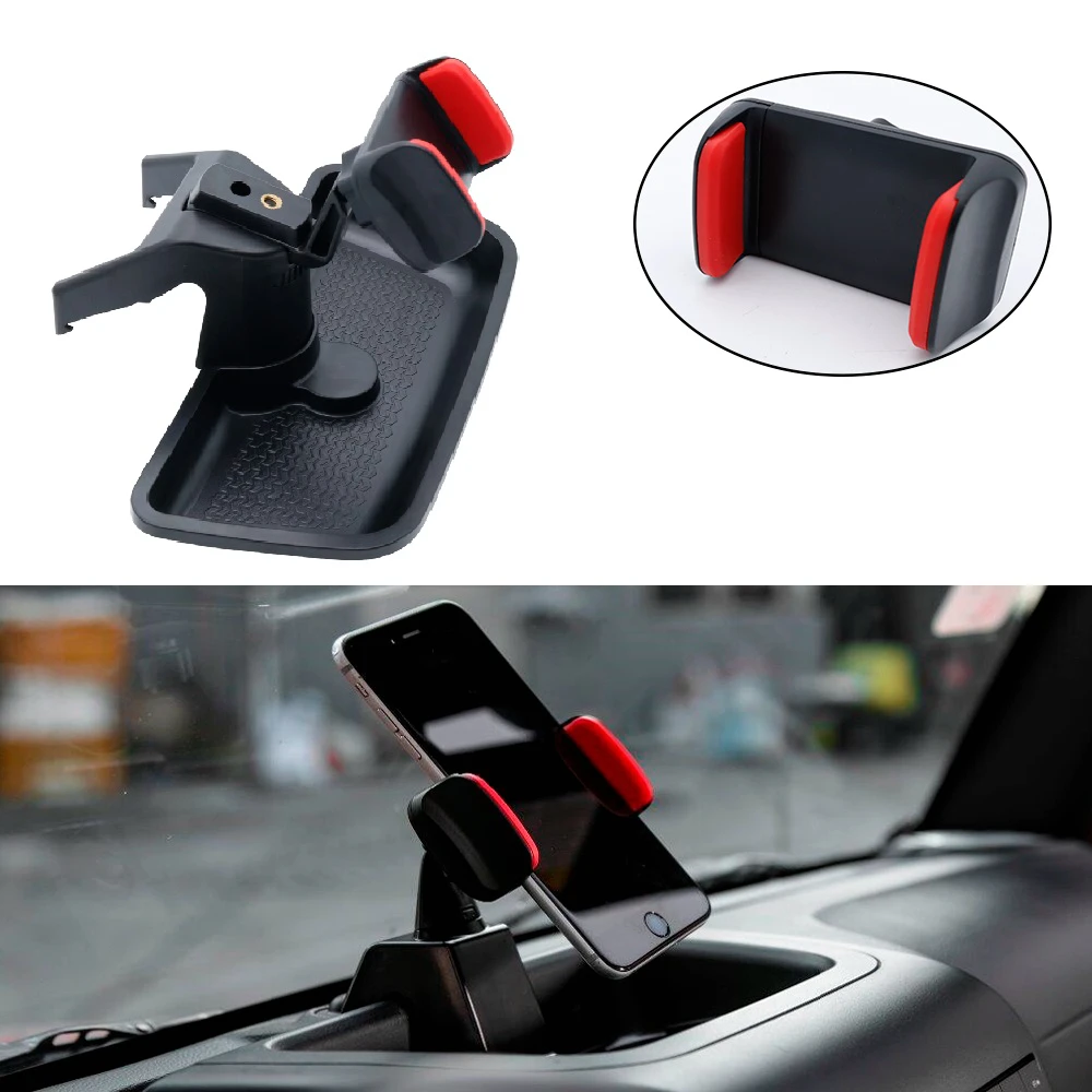 Car Gps Bracket Dash Mount Holder Storage Organizer Box Cell Mobile