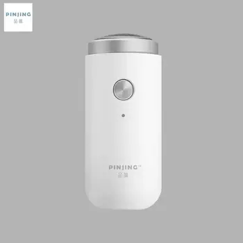 

Pinjing lectric Shaver ED1 Mini Electric Shaver Head Dry Wet Shaving Washable Beard Trimmer Portable Razors For Men