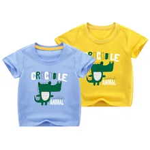 Стиль; детская одежда в Корейском стиле; детская футболка из чистого хлопка с короткими рукавами; топ для мальчиков с героями мультфильмов; детская Базовая рубашка с героями мультфильмов