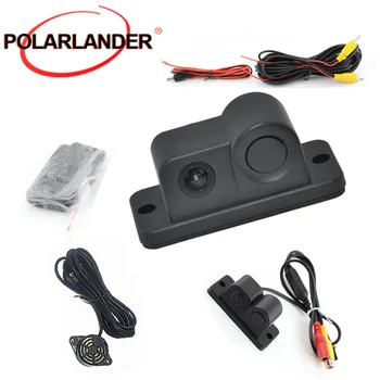 

Universal Parking Sensor Radar Detector Car Auto Reverse rear view Backup parking Camera with 1 sensor 170 degree wide angle