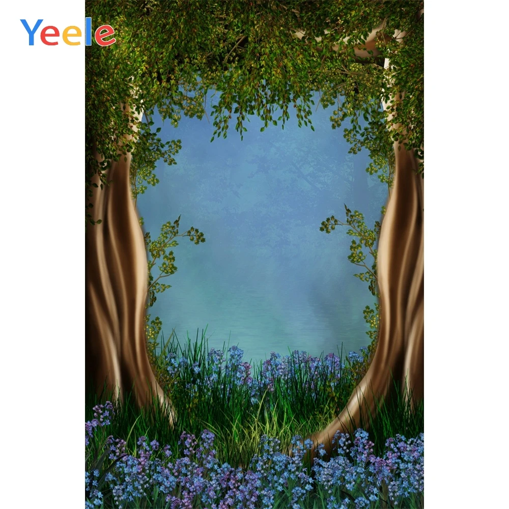 Yeele Фея Весна Алиса-страна чудес волшебный лес фотографии фоны персонализированные фотографии фоны для фотостудии - Цвет: NMH00263