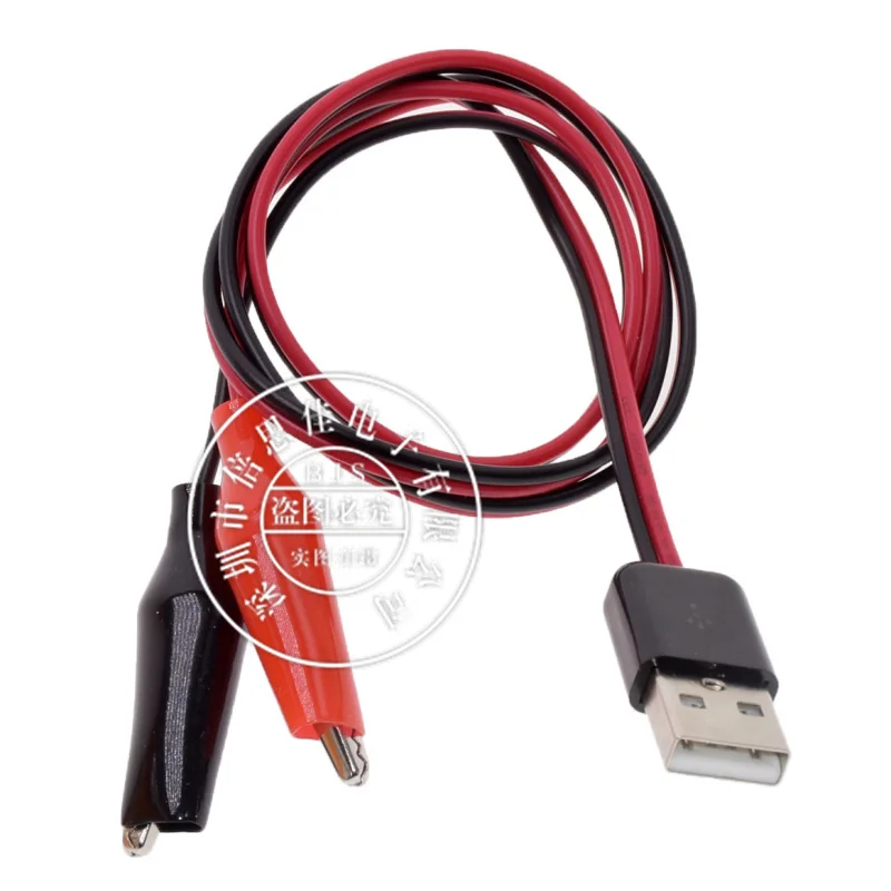 USB Alligator clips Crocodile wire Male/female to tester Detector DC Voltage meter ammeter capacity power monitor etc | Обустройство