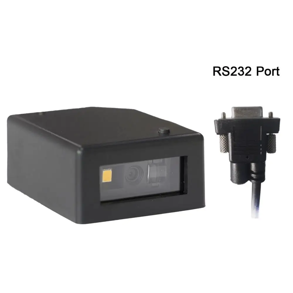 TEKLEAD RS232 серийный USB ПЗС-сканер штрих-кодов/2D/QR считыватель штрих-кодов Мини автоматический модуль сканирования для киосков Мобильных Платежей