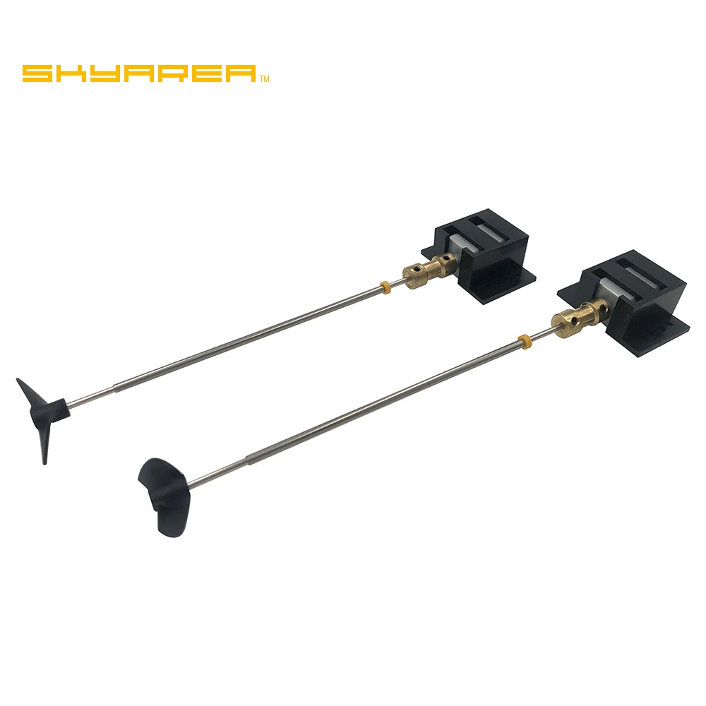 Kit Moteur 130 Double Pour Bateau RC - 2 Moteurs, Supports, Arbres, Hélices, Bricolage Maquette