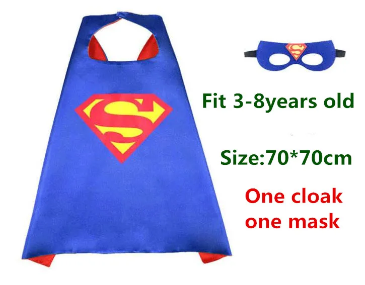 24 часа корабль Детские Супермен, Супергерл костюм на Хэллоуин Карнавальный вечерние Косплэй Супермен рождения год платье; костюмы для вечеринок - Цвет: blue cloak set