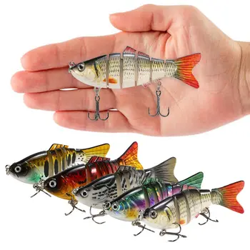 

5pcs/Set minnow Fishing Lures 10cm 20g Swimbait Artificial Hard Bait Fishing Lures Pesca Wobblers Crankbait Carp Fishing Tackle