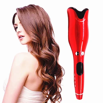 

Automatic Curling Iron Hair Curler Wand Curl Rotating Magic Hair Curling Iron Salon Tools Titanium Auto Hair Curler Iron Eu Plug