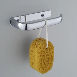 Modern Stainless Steel Toilet Paper Holder WC Paper Hold Toilet Roll Holder Wall Mounted with Nails Home Hotel Bathroom Fixture