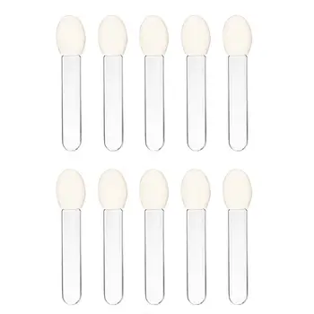 

100pcs Single-Head Sponge Eye Shadow Eyeliner Brush Sponge Applicator Tool Applicator Eye Shadow Cosmetics Brush Makeup Tool