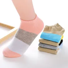 Повседневные женские носки на лето и весну женские носки Цветные Лоскутные хлопковые носки для девочек черные носки маленькие новые популярные женские носки
