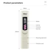 Portable Pen Portable Digital Water Meter Filter Measuring Water Quality Purity Tester TDS Meter 15%Off 2