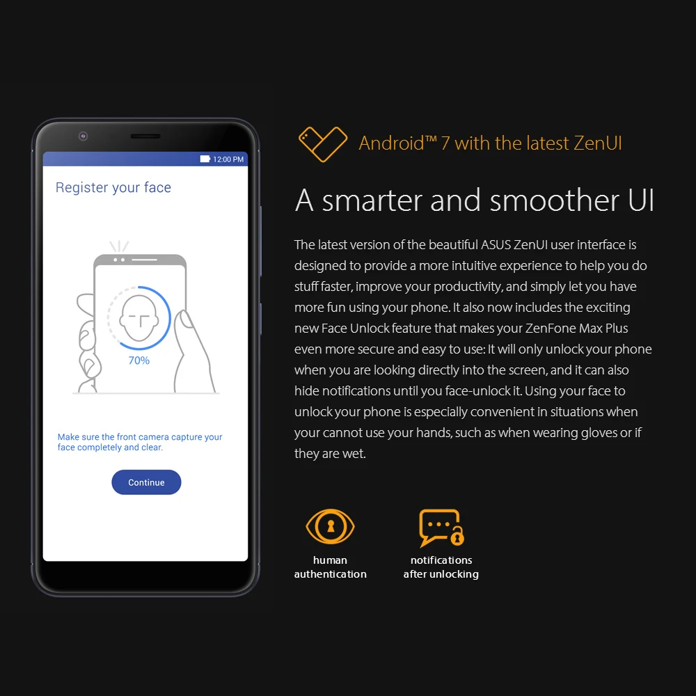Глобальная версия ASUS ZenFone Max Plus M1, 4 ГБ, 64 ГБ, 5,7 дюймов, Восьмиядерный, 16 МП, 8 Мп, 4130 мАч, разблокированный смартфон с функцией распознавания лица, 4G