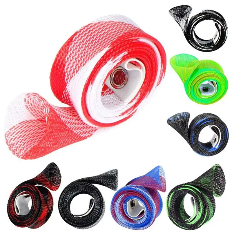 

Fishing Rod Cover Rod Braided Strap Reel Cover Glove Protector (10 Pack)