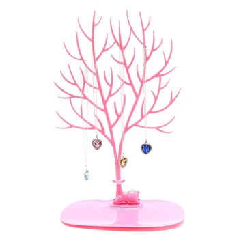 

Jewelry Necklace Ring Earring Tree Deer Stand Display Organizer Holder Show Rack 50PE