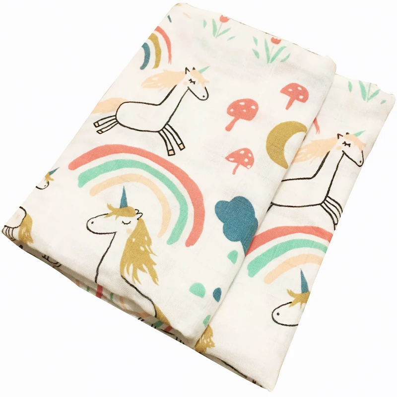 Hot New Baby Blankets Newborn Soft Organic Cotton Bamboo Baby Bibs Muslin Swaddle Wrap Feeding Burpy Towel Scarf Big Diaper 3