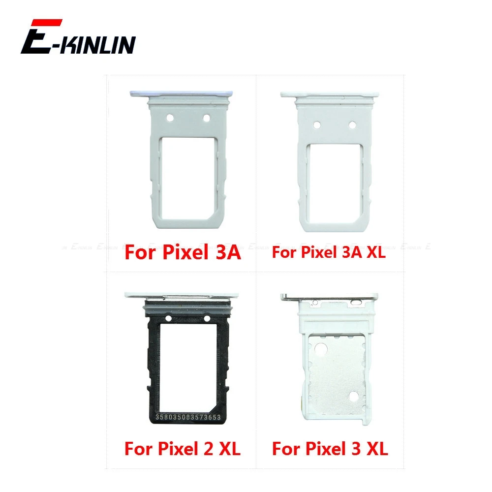 Repair Parts For Google Pixel 2 3 3a XL Sim Card Tray Slot Holder | Мобильные телефоны и аксессуары