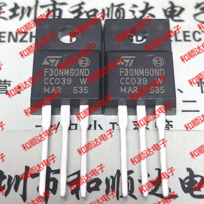 

Original New / 5pcs / F30NM60ND STF30NM60ND TO-220F