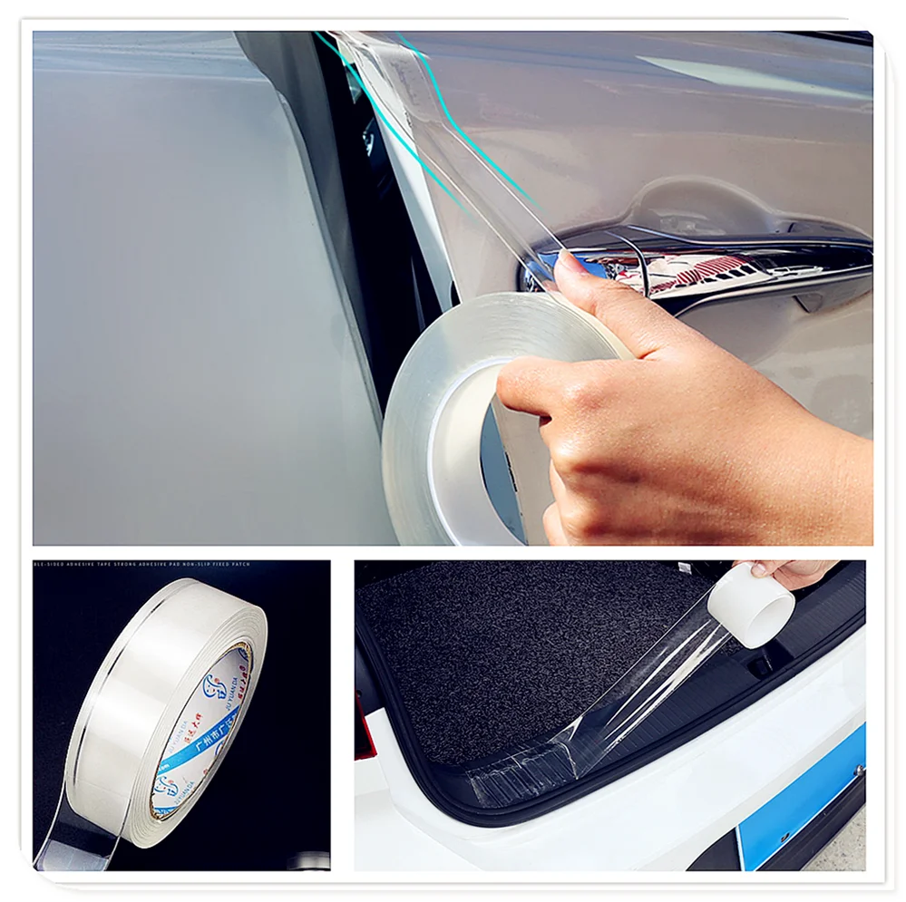 

Car clear auto double side Sticker Door sticker Tape Strip for Volkswagen VW B6 Jetta Mk5 MK6 Any Cars Phaeton 4.2 EOS 3.2 V6