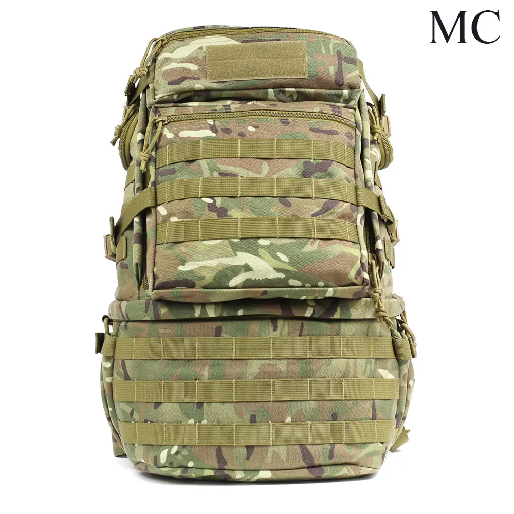 SINAIRSOFT 65L открытый полевой Многофункциональный тактический рюкзак ilitary Рыбалка водонепроницаемый Molle-Pack треккинг Охота-сумка - Цвет: MC