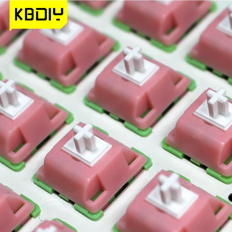 korean computer keyboard KBDiy V1 V2 Hot-swap Thocky Tactile Switches For DIY Mechanical Keyboard Customization 3Pin Switch pc gaming keypad