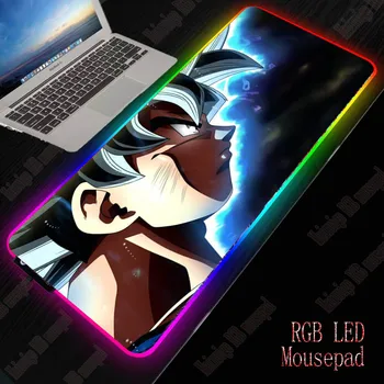 

MRGBEST Goku Drago Ball Gaming Mouse Pad Computer Mousepad RGB Large Mouse Pad Gamer Mouse Carpet Big Mause Pad Desk Play Mat
