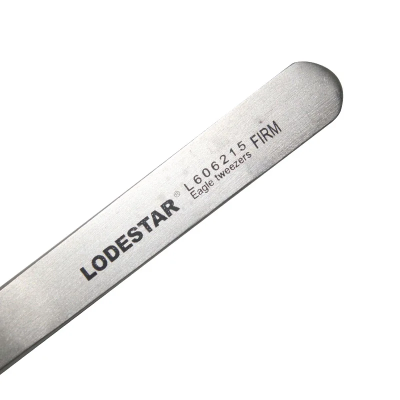 Lodestar/Leda L606215 жесткая форма тусклый лак Olecranon нержавеющая сталь Tweezers Локоть пинцет