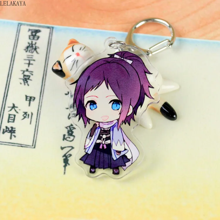 Мини акриловый Touken Ranbu онлайн аниме экшн брелок из акрилового мультфильма сумка